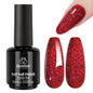 Beetles Purple Gel Nail Polish, 1 Pcs 15ml Purple Gel Polish