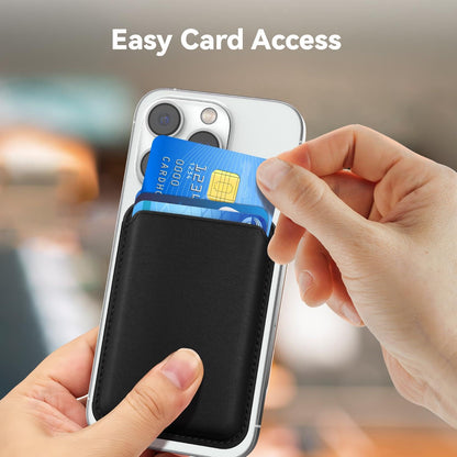 Magnetic Wallet Cell Phone Card Holder for Phone Case with Mag-Safe