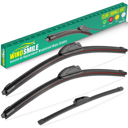 WINDSMILE Windshield Wiper Blade Replacement for Hyundai Palisade 2020-2025