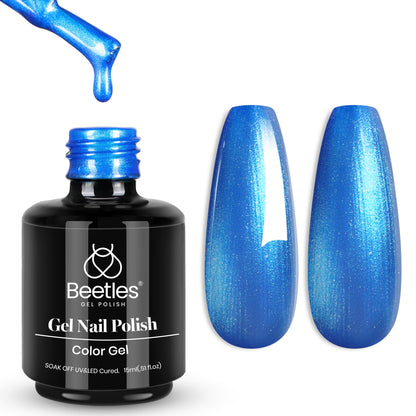 Beetles Purple Gel Nail Polish, 1 Pcs 15ml Purple Gel Polish