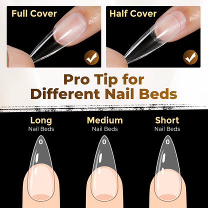 UNA GELLA 9 in 1 Gel Nail Glue U V Super Hold for Gel Nails Tips 10ml
