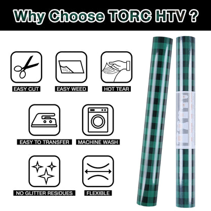 TORC Blush Glitter HTV Heat Transfer Vinyl Roll 12 inch x 5 ft Iron on Vinyl for T Shirts Crafts