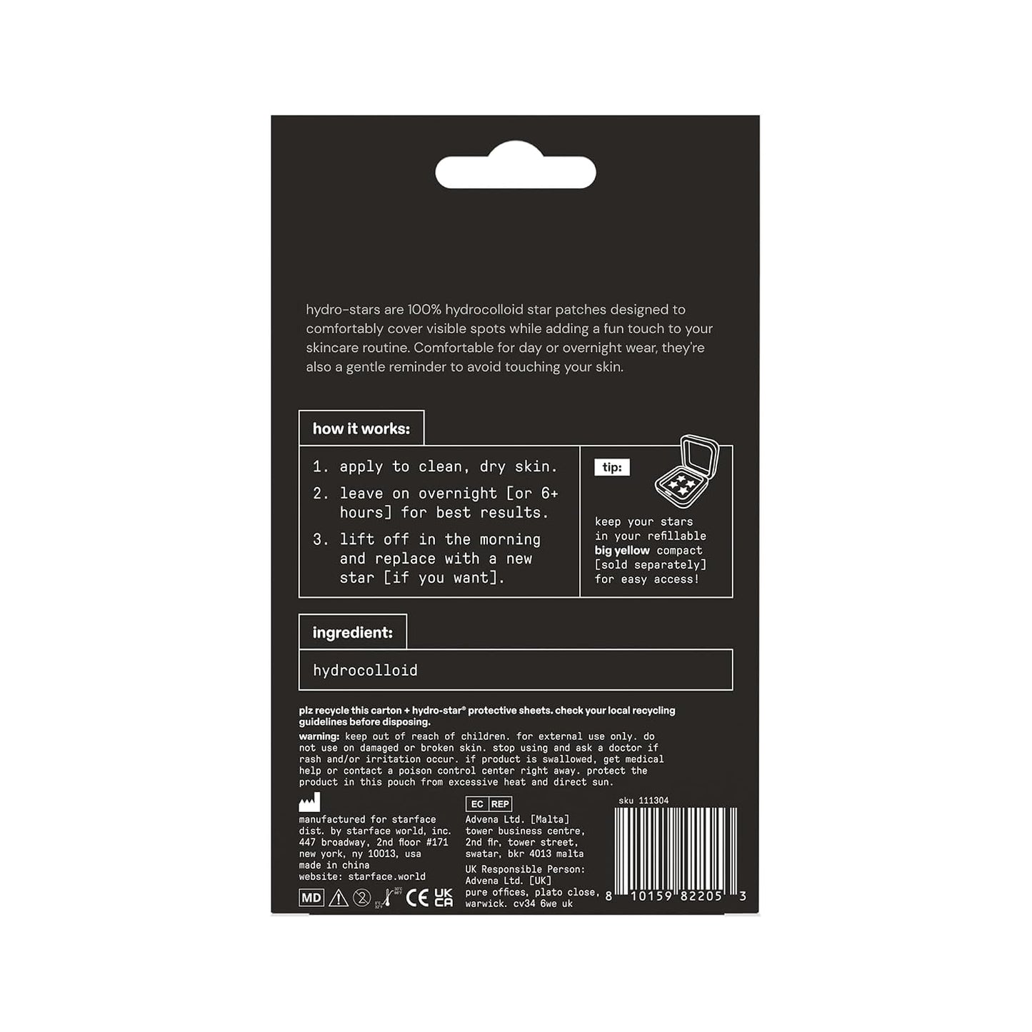 Starface Hydro-Star® Snoopy Red Puffer Hydrocolloid Pimple Patch, 32 ct