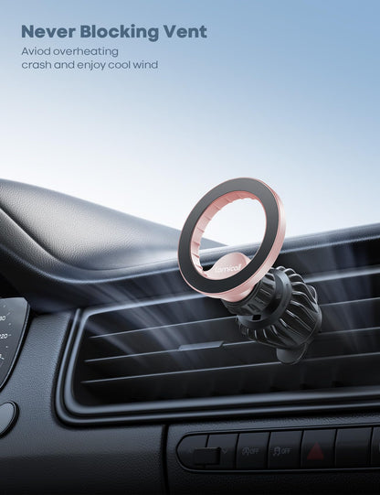 Lamicall for MagSafe Car Mount Vent 20 Super Magnets Accessories for iPhone