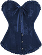 frawirshau Women's Overbust Costume Corset Renaissance Victorian