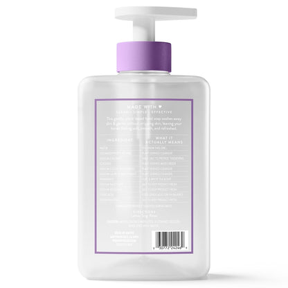 Native Liquid Hand Soap, Toasted Vanilla & Honey Scent, Non-Drying Formula for Soft, Smooth Hands, Made with Plant-Based Cleansers, Sulfate & Paraben Free, 13 oz Bottle