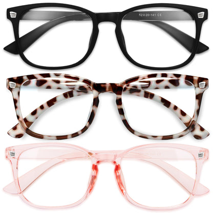 Gaoye Blue Light Glasses for Women - 3 Pack