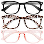 Gaoye Blue Light Glasses for Women - 3 Pack