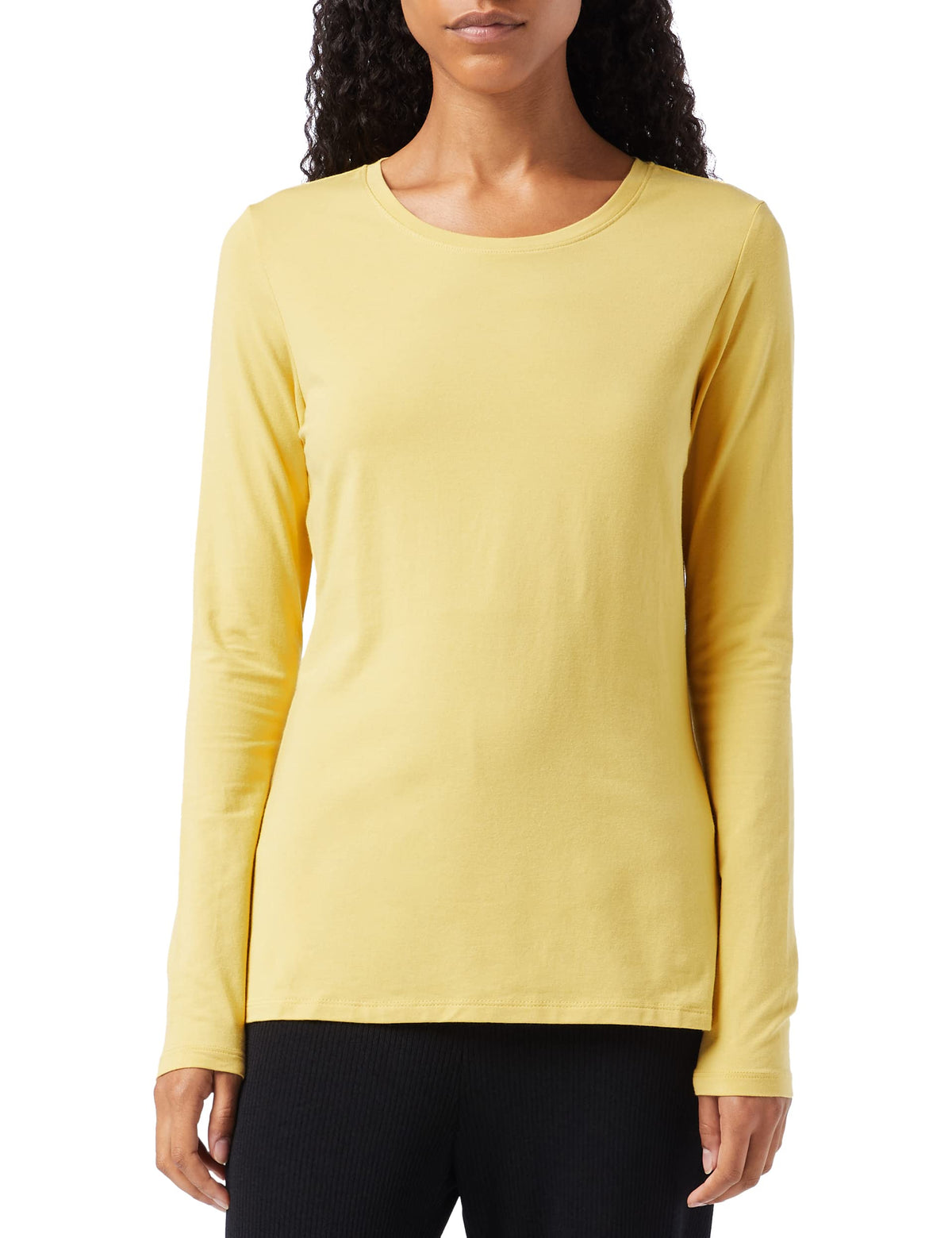 Amazon Essentials Women's Regular-Fit Long-Sleeve Crewneck T-Shirt