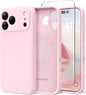 Magnetic for iPhone 17 Case Silicone Matcha