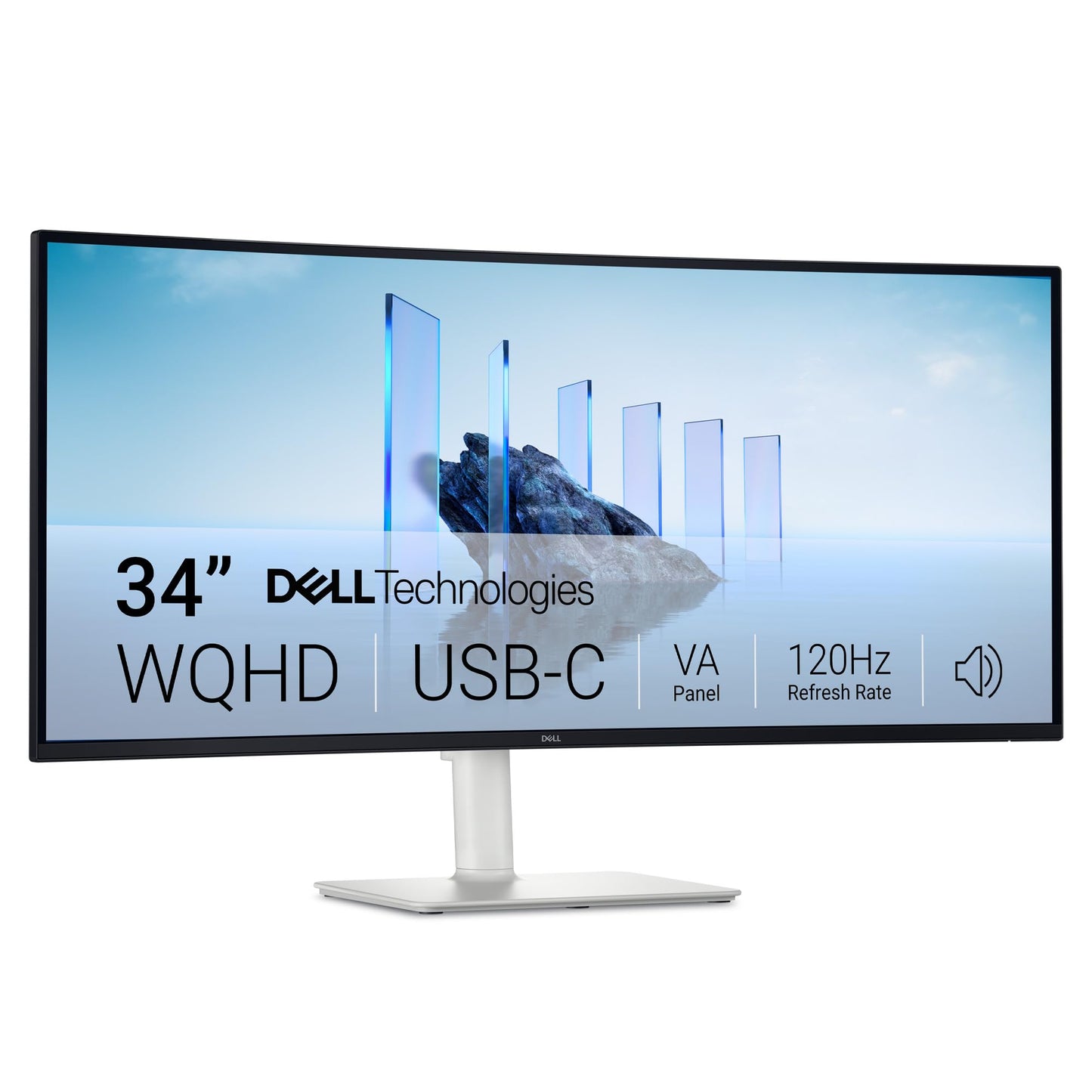 Dell 27 Monitor S2725QC, 4K UHD IPS, 120Hz, 99% sRGB, 4ms, FreeSync Premium