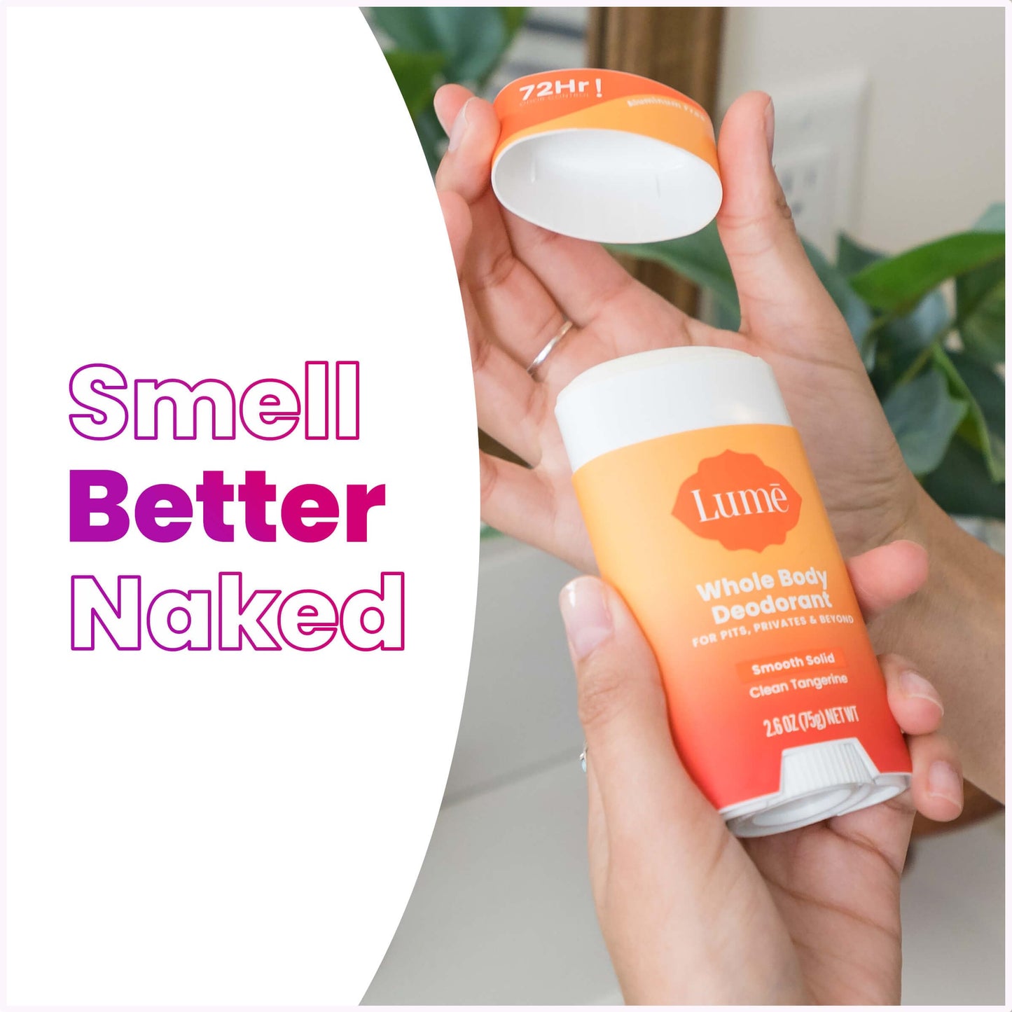 Lume Whole Body Deodorant - Solid Stick - 2.6 oz, 2 pk (Soft Powder)