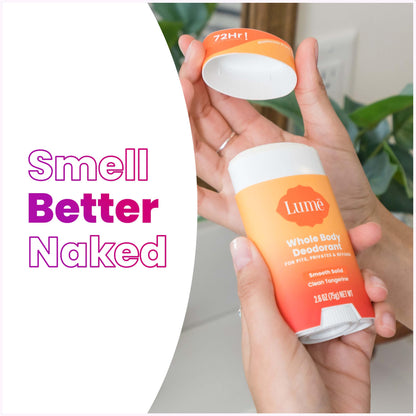 Lume Whole Body Deodorant - Solid Stick - 2.6 oz, 2 pk (Soft Powder)