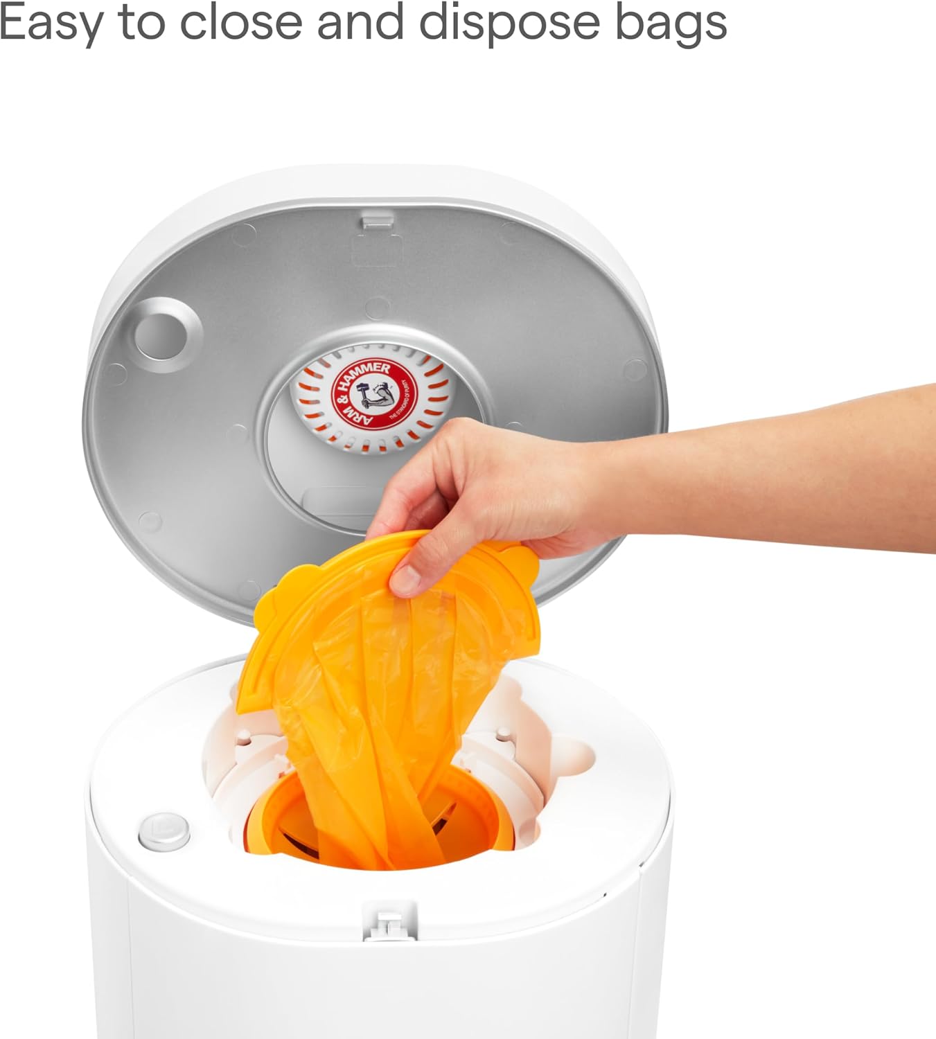 Munchkin Arm & Hammer Snap, Seal & Toss Refill Bags, 20 Pack