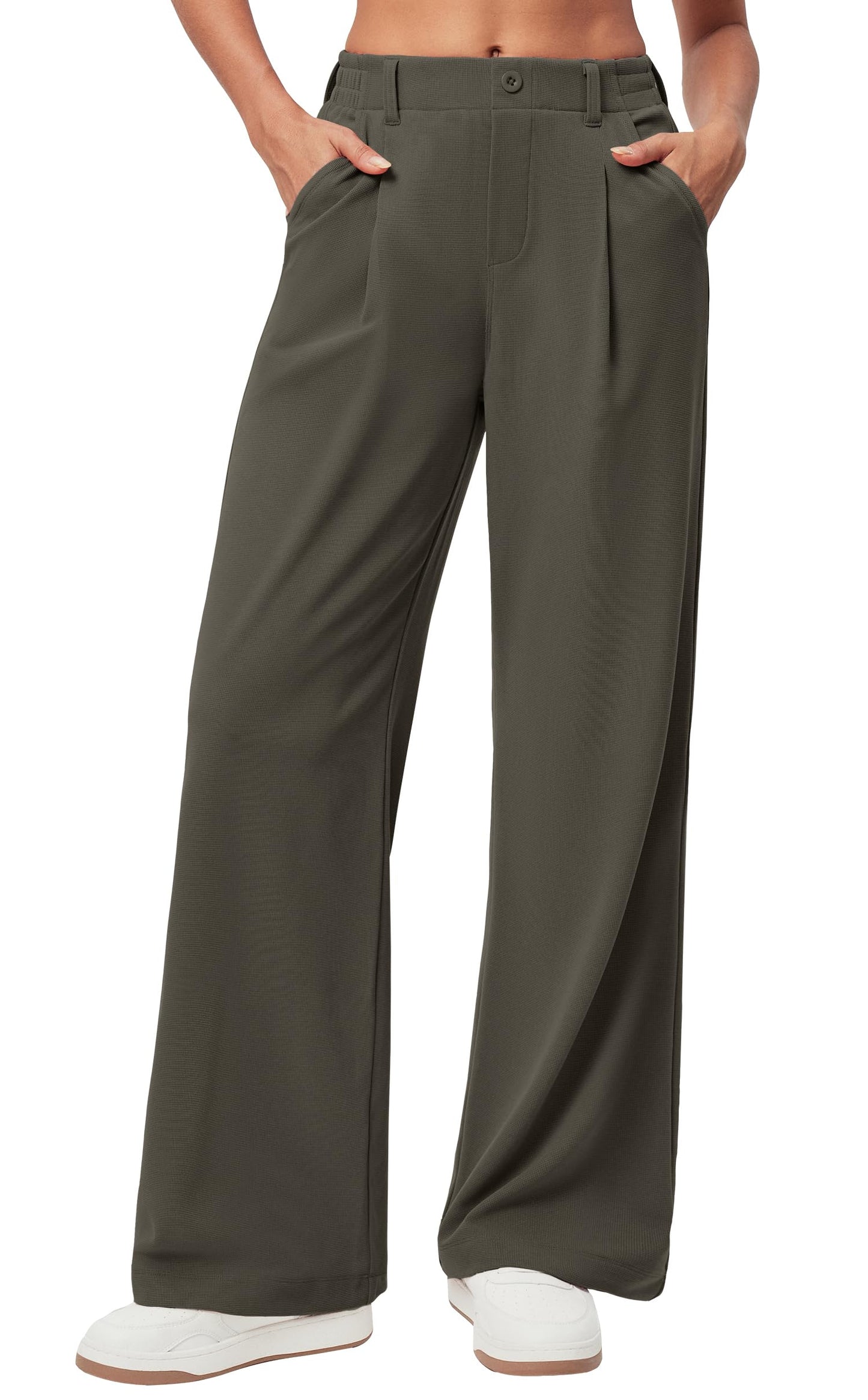 Ewedoos Wide Leg Dress Work Pants for Women Business Casual Office Outfits