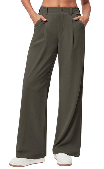Ewedoos Wide Leg Dress Work Pants for Women Business Casual Office Outfits