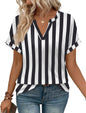 WIHOLL Womens Blouses Spring Tops Short Sleeve Shirts Dressy Casual Summer Vacation Fashion Clothing 2026