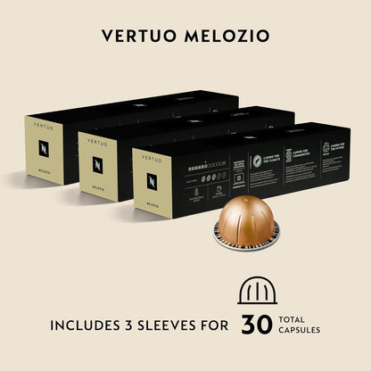 Nespresso Capsules Vertuo, Variety Pack, Medium and Dark Roast Coffee, 30 Count Coffee Pods, Brews 7.8 oz.