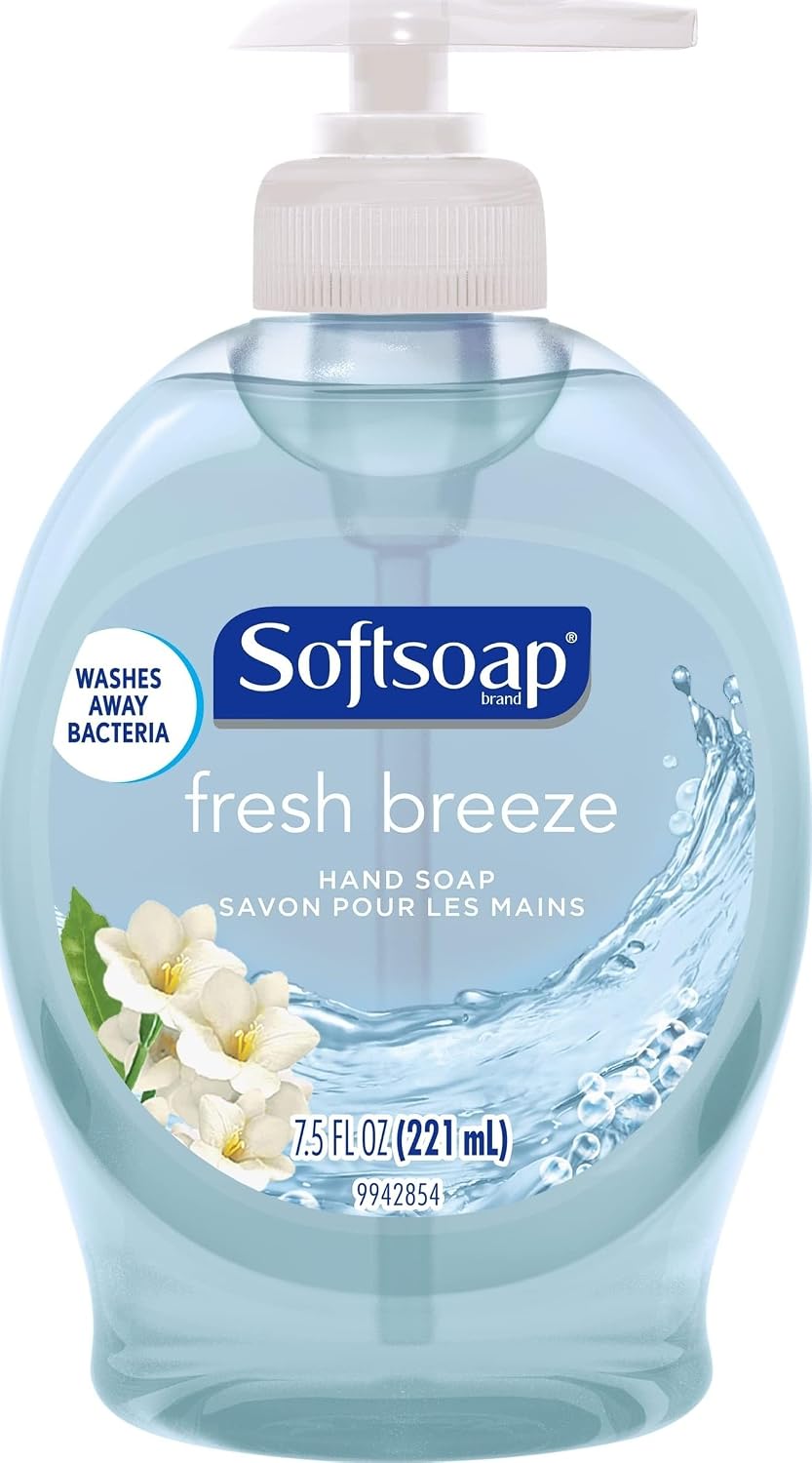 Softsoap Liquid Hand Soap, Fresh Breeze - 7.5 fluid ounce (Packaging May Vary)
