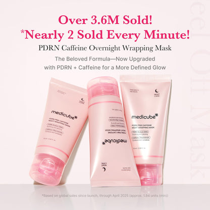 medicube Wrapping Mask Collagen - Overnight Peel Off Facial Mask