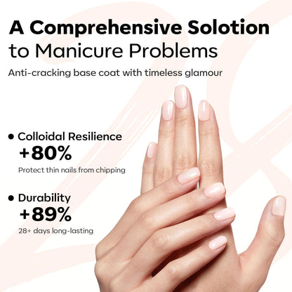 modelones Gel Top Base Coat Set 15ml 2026 Upgrade No Wipe Super Shine