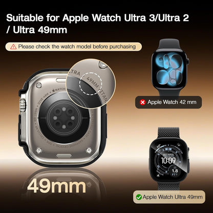 LK 3 Pack for Apple Watch Ultra/Ultra 2 / Ultra 3 Screen Protector 49mm