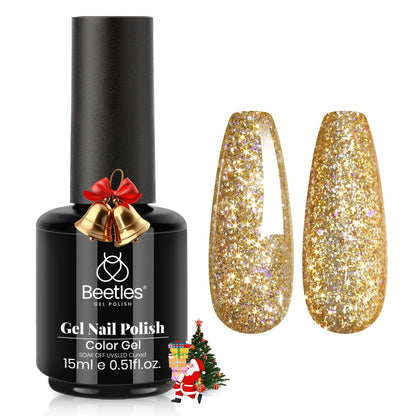 Beetles Purple Gel Nail Polish, 1 Pcs 15ml Purple Gel Polish