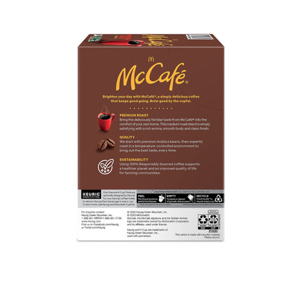 McCafe Premium Roast Coffee, Single Serve Keurig K-Cup Pods, Medium Roast, 84 Count