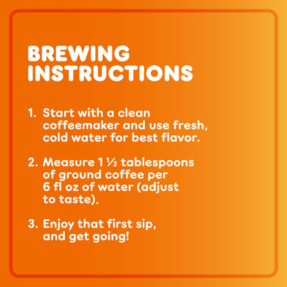 Dunkin’ Original Blend Medium Roast Ground Coffee, 30 Oz. Canister