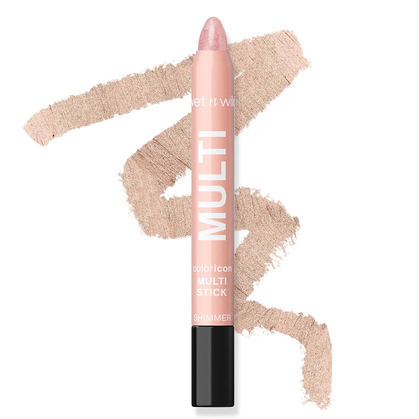 wet n wild Color Icon Cream Eyeliner Eyeshadow Multi-Stick, Moisturizing, Nourishing Velvety Cream-to-Powder Buildable & Blendable Formula, Cruelty-Free & Vegan - Brown Sugar