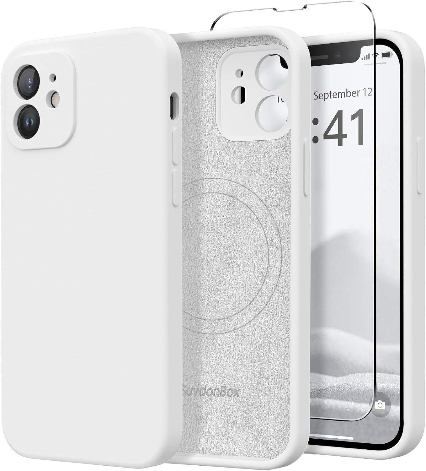 Magnetic for iPhone 17 Case Silicone Matcha