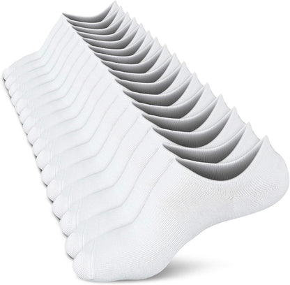 wernies No Show Socks Women Low Cut Ankle Socks Non Slip 4/8 Pairs