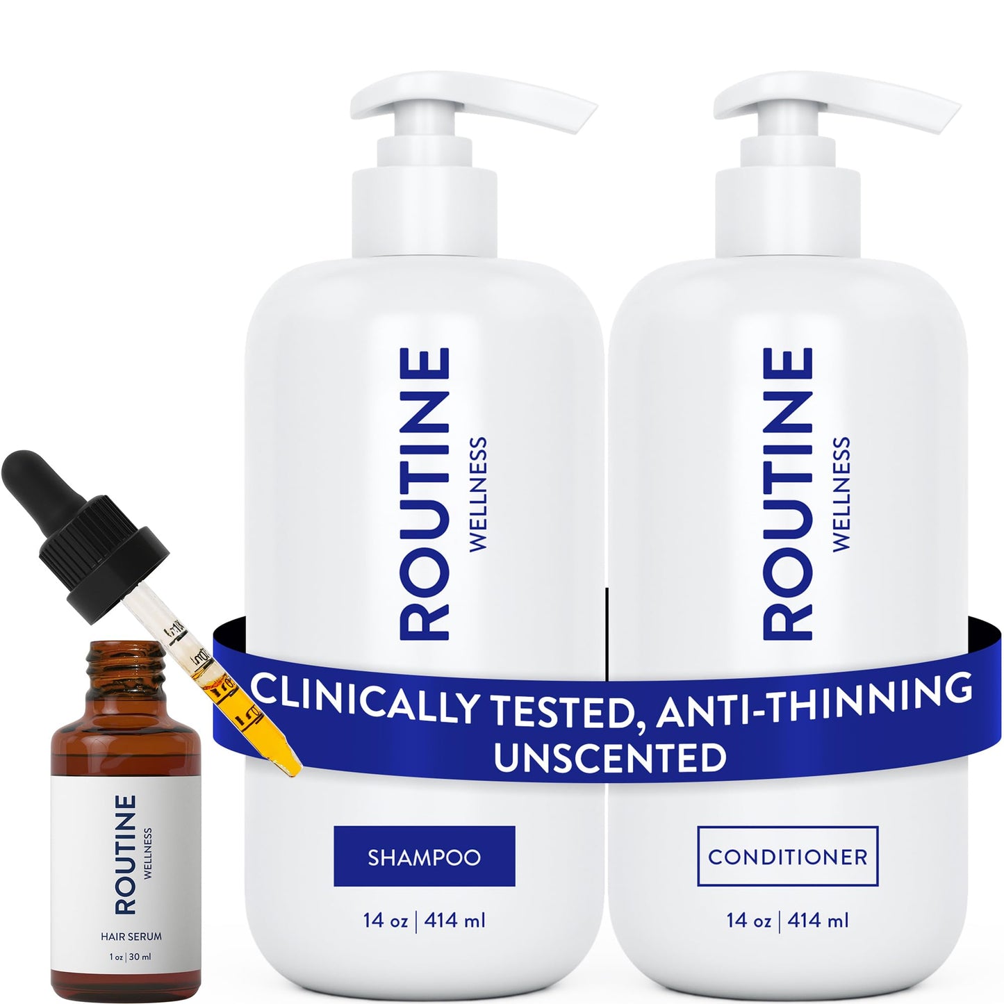 Routine Wellness Shampoo & Conditioner Set - Jasmine & Orange Blossom