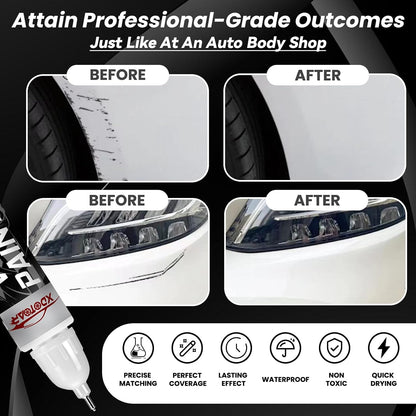 Matte Black Touch Up Paint for Cars, Universal and Color Accurate Automotive Scratch Repair Pen, Lasting Auto Scratch Remover, Quick Drying, Weather Resistant, Easy to Use, Versatile Use