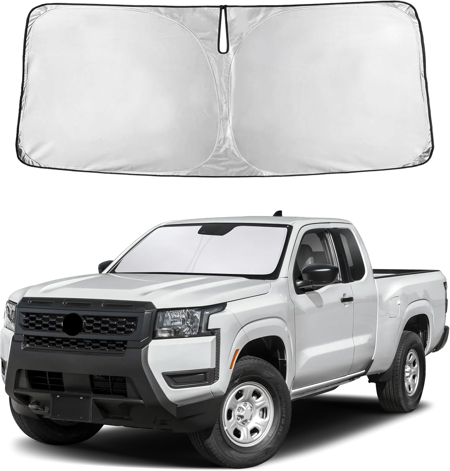Autovir Windshield Sun Shade, 2017-2026 Tesla Model 3 & Y, 280T Visor Shade
