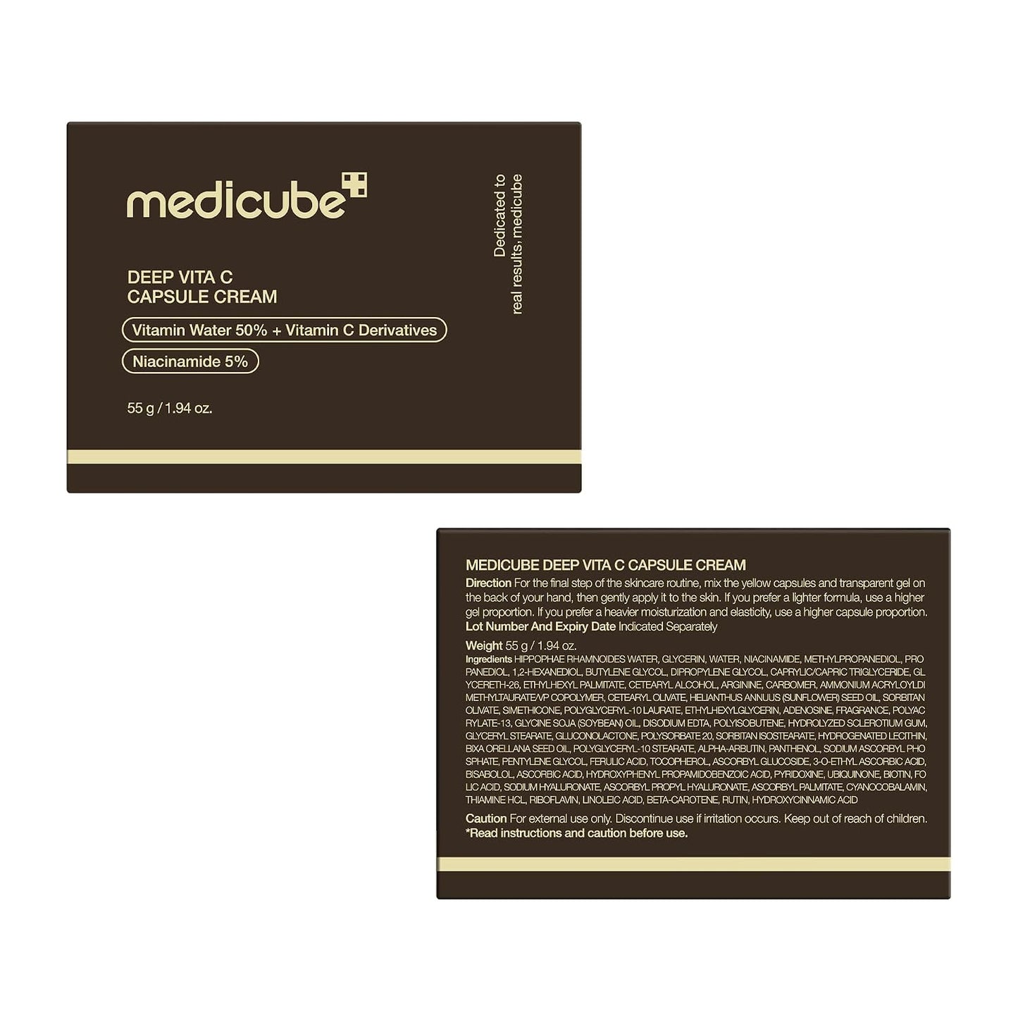 medicube Capsule Cream with Deep Vitamin C for Radiance