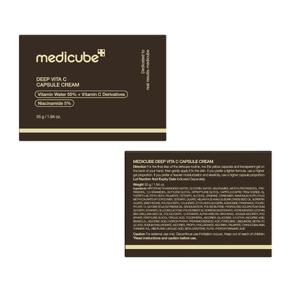 medicube Capsule Cream with Deep Vitamin C for Radiance