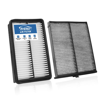 Engine+Cabin Air Filter Fit for 2014-2020 Rogue, 2017-2022 Rogue Sport