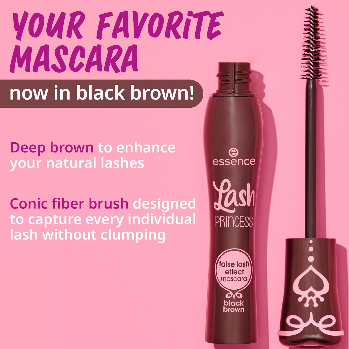 essence Lash Princess False Lash Effect Mascara, Black (Pack of 1)
