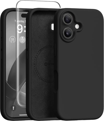 GONEZ Magnetic for iPhone 17 Pro Max Case, Silicone Cover Stone
