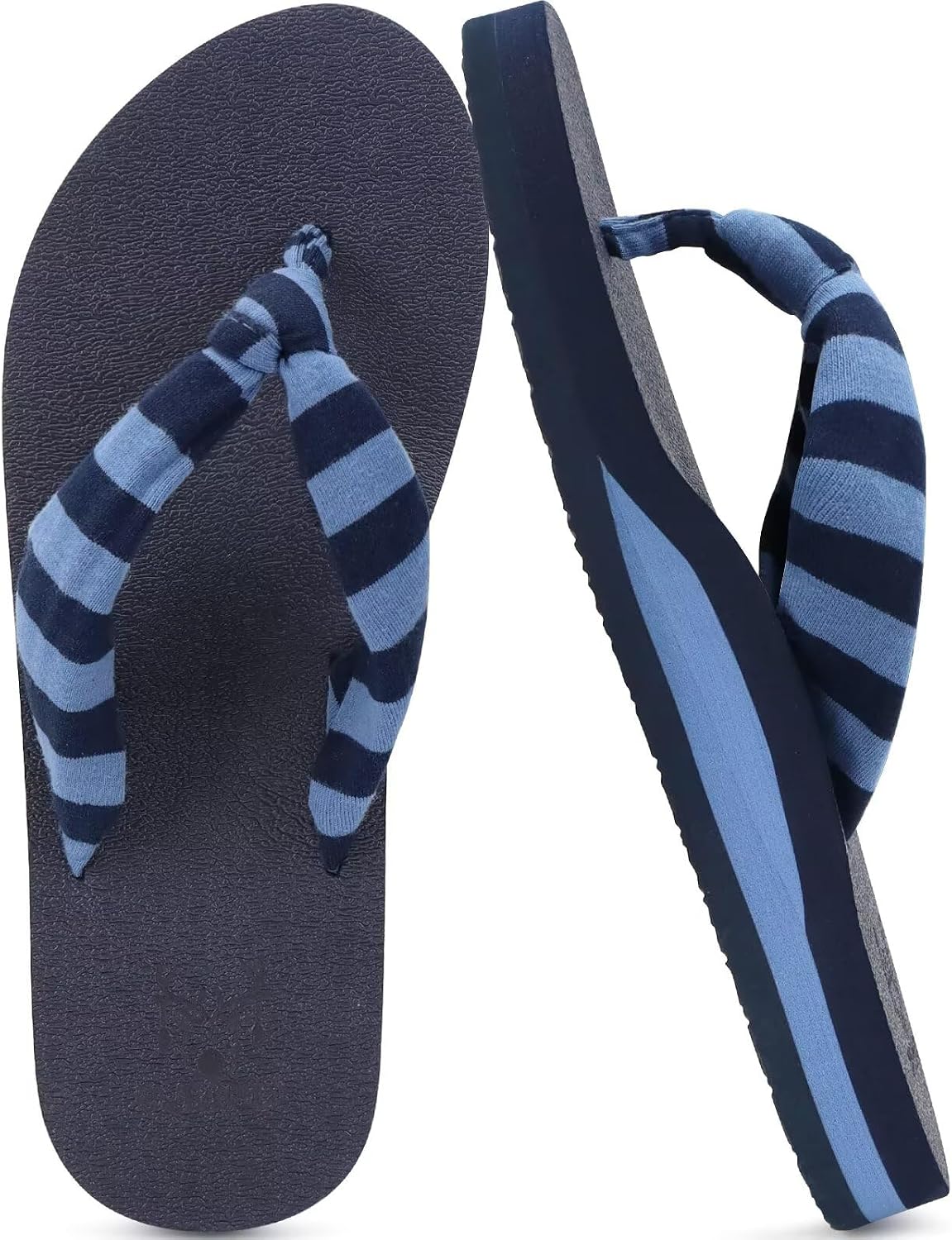KuaiLu Flip Flops for Women with Arch Support Summer Beach Thong Sandals