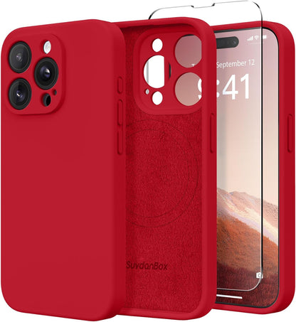 Magnetic for iPhone 17 Case Silicone Matcha