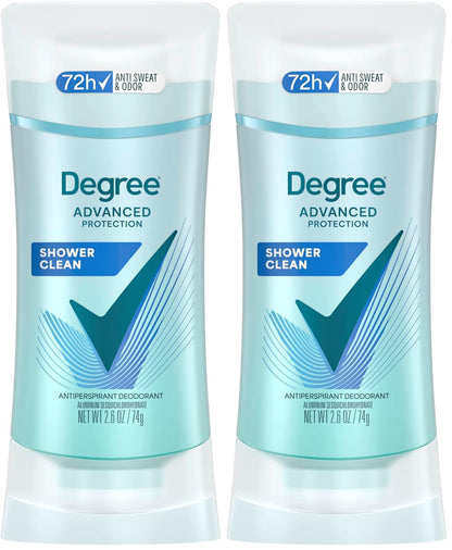 Degree Antiperspirant Deodorant Sexy Intrigue 72-Hour Sweat & Odor Protection Antiperspirant Deodorant For Women with Body Heat Activated Technology 2.6 oz (Pack of 2)