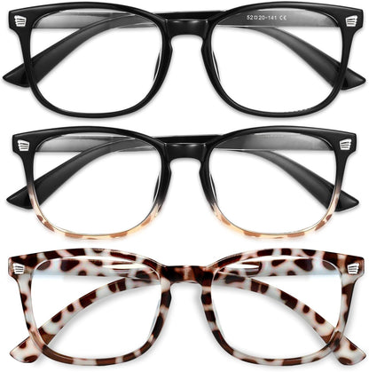 Gaoye Blue Light Glasses for Women - 3 Pack
