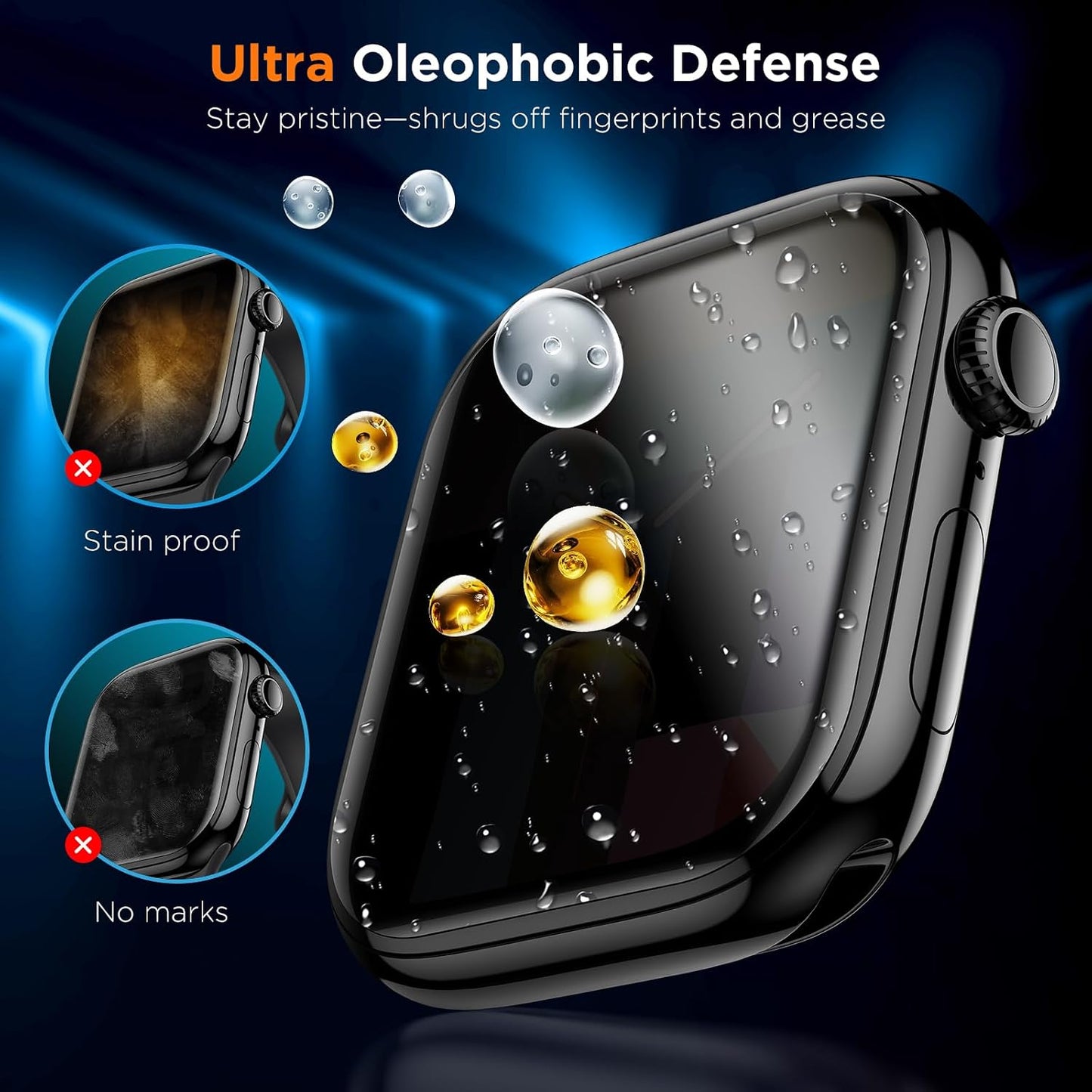 LK 3 Pack for Apple Watch Ultra/Ultra 2 / Ultra 3 Screen Protector 49mm