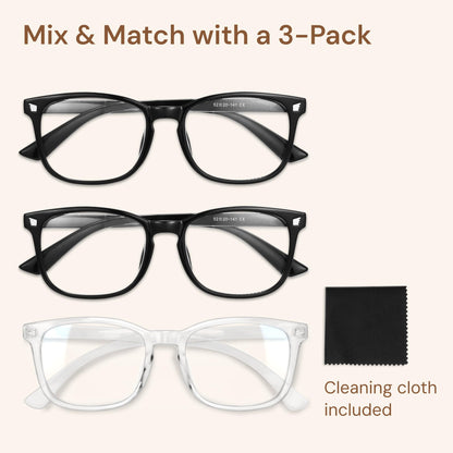Gaoye Blue Light Glasses for Women - 3 Pack