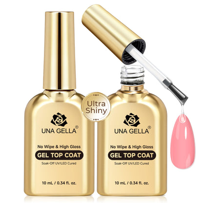 UNA GELLA 9 in 1 Gel Nail Glue U V Super Hold for Gel Nails Tips 10ml