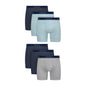 Hanes mens Underwear Boxer Briefs Pack, Cool & Breathable Cotton Moisture-wicking Underwear for Men, No Ride Up