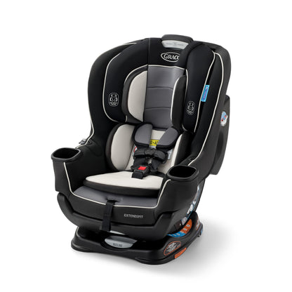 Graco Extend2Fit Convertible Car Seat, Rear and Forward Facing Car Seat with Adjustable Extension Panel for Extra Legroom, Great Gift for Baby Shower or Baby Registry, Redmond