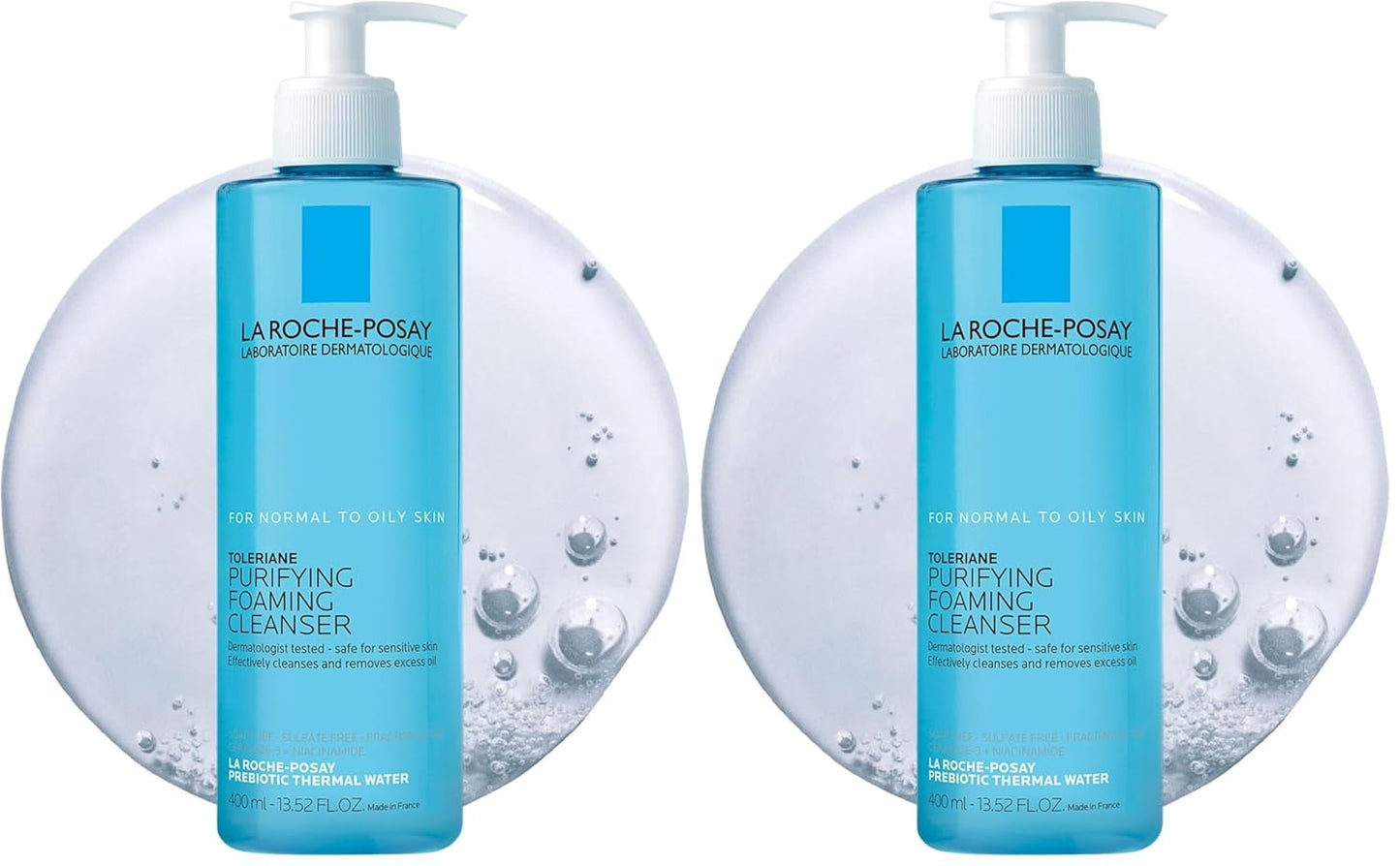 La Roche-Posay Toleriane Purifying Foaming Facial Cleanser with Niacinamide
